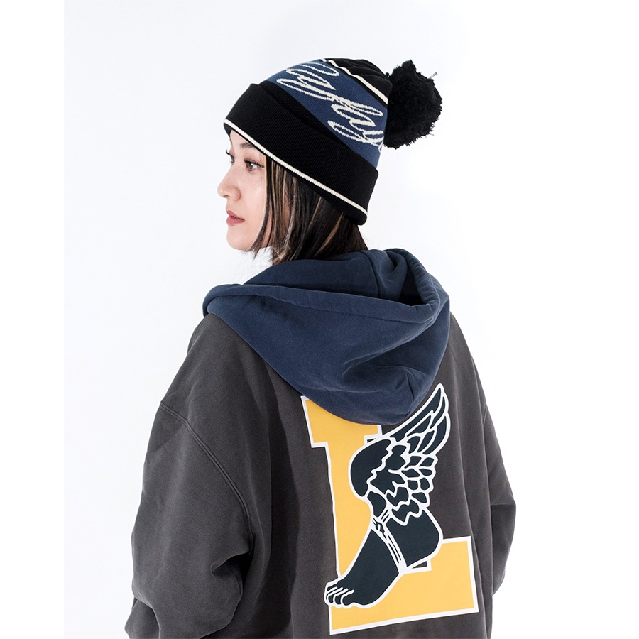 LFYT : PLAYFIELD POM KNIT CAP