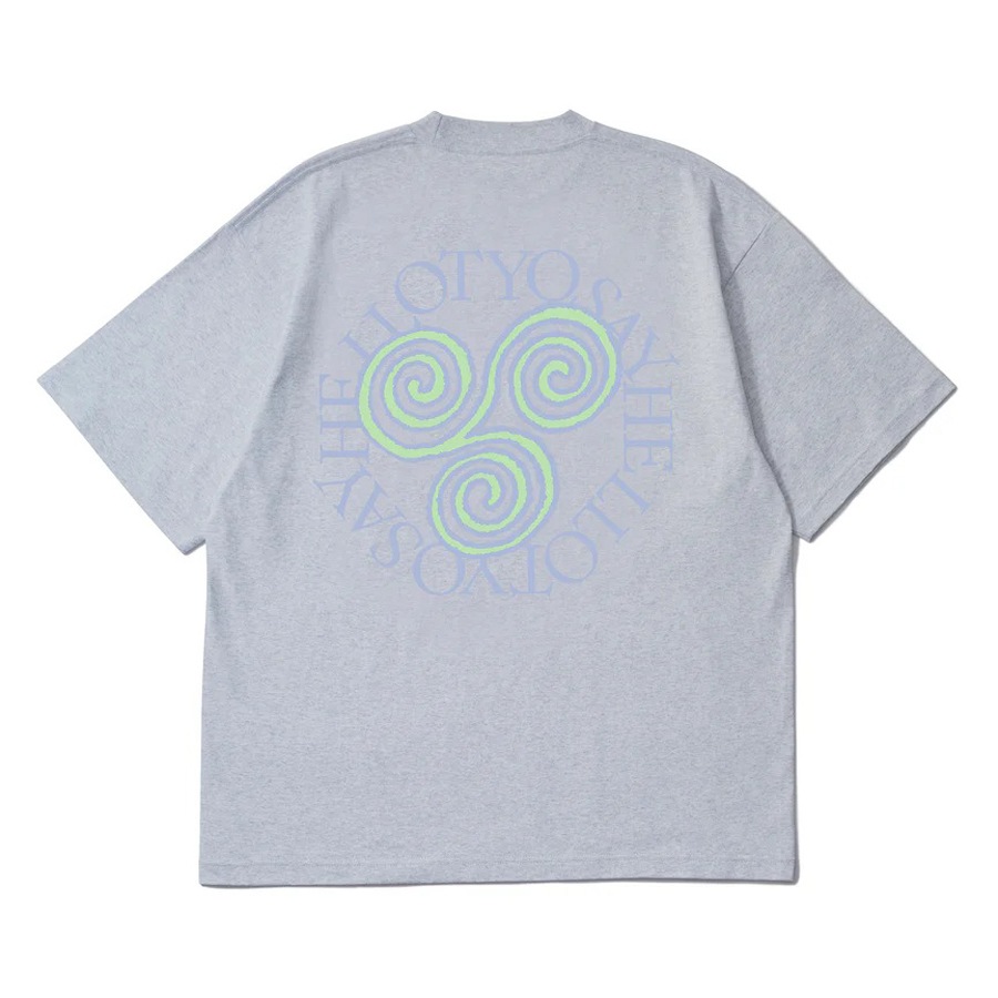 SAYHELLO : Pigment Slap Logo Tee