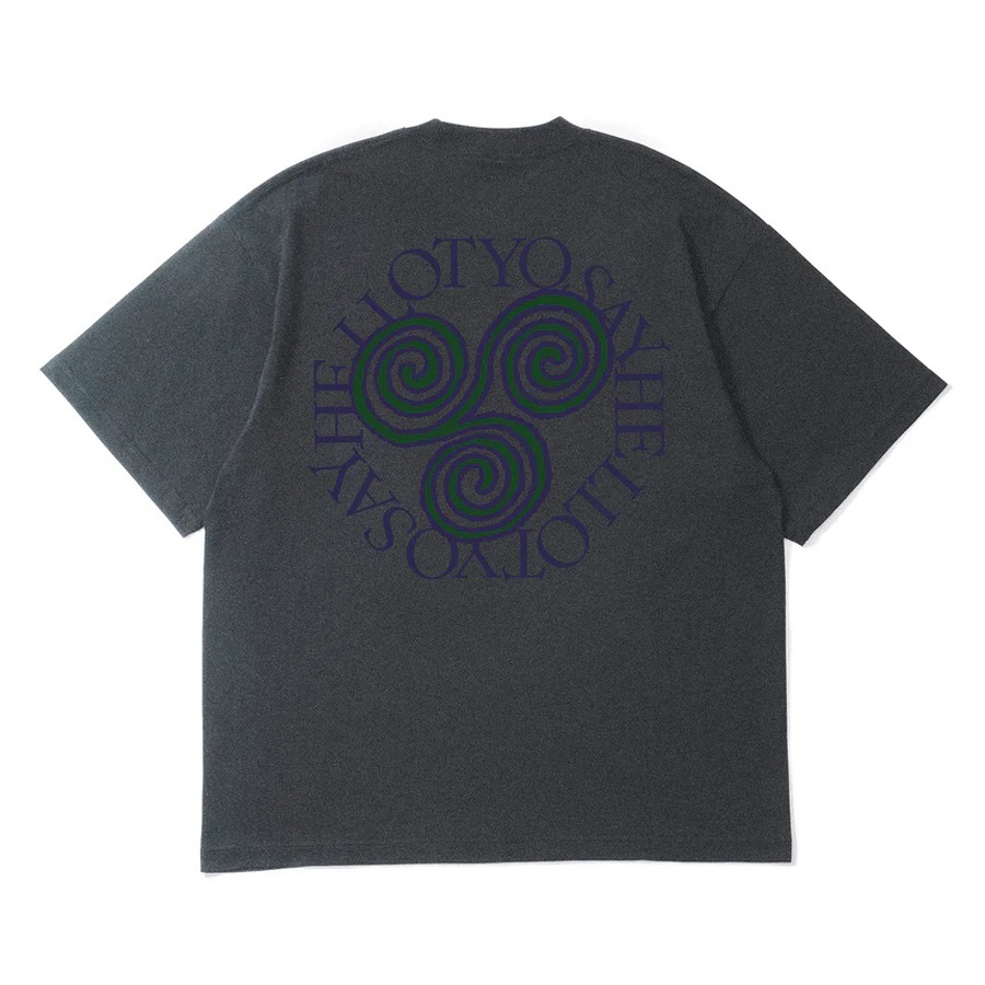 SAYHELLO : Pigment Slap Logo Tee