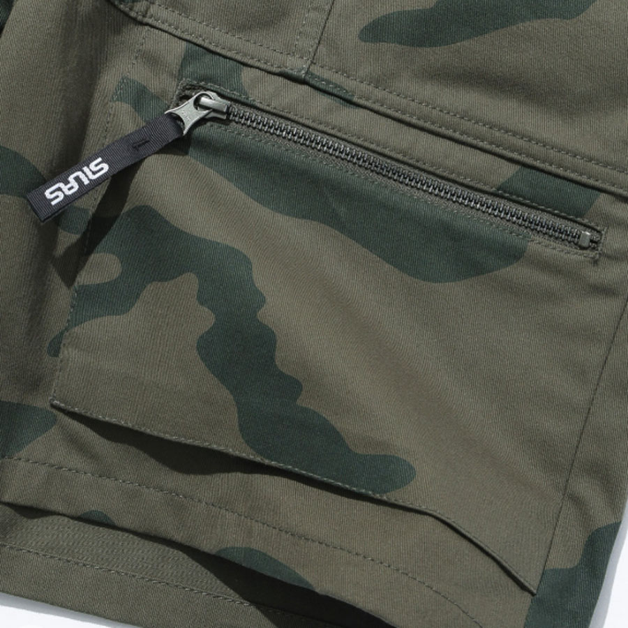 SILAS : CAMOUFLAGE PATTERN SHORTS