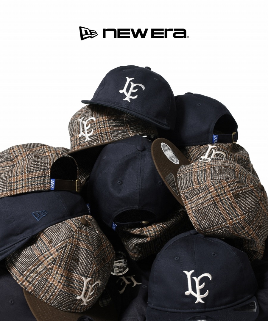 LFYT × NEW ERA : OLD STYLE LF LOGO RC 9FIFTY CAP