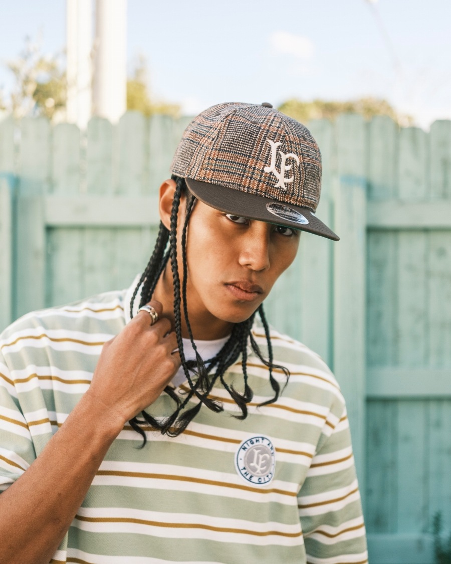 LFYT × NEW ERA : OLD STYLE LF LOGO RC 9FIFTY CAP