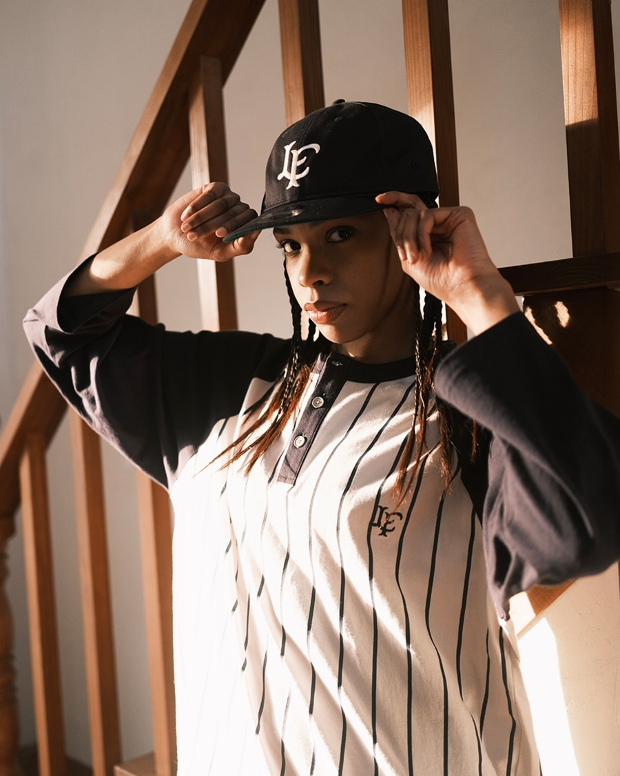LFYT × NEW ERA : OLD STYLE LF LOGO RC 9FIFTY CAP