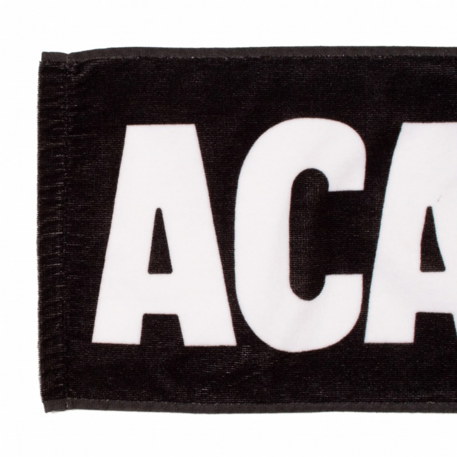 ACAPULCO GOLD : BLACK LABEL LOGO SCARF TOWEL