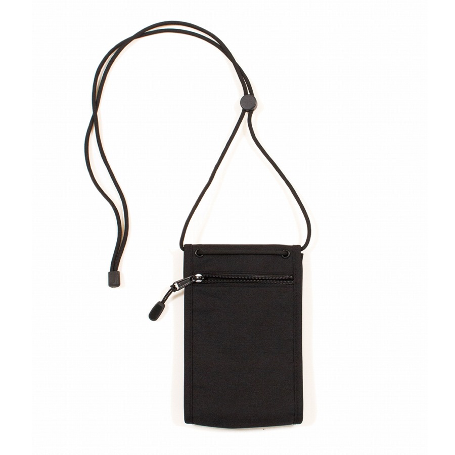 ACAPULCO GOLD : BLACK LABEL LOGO RECYCLED PHONE BAG