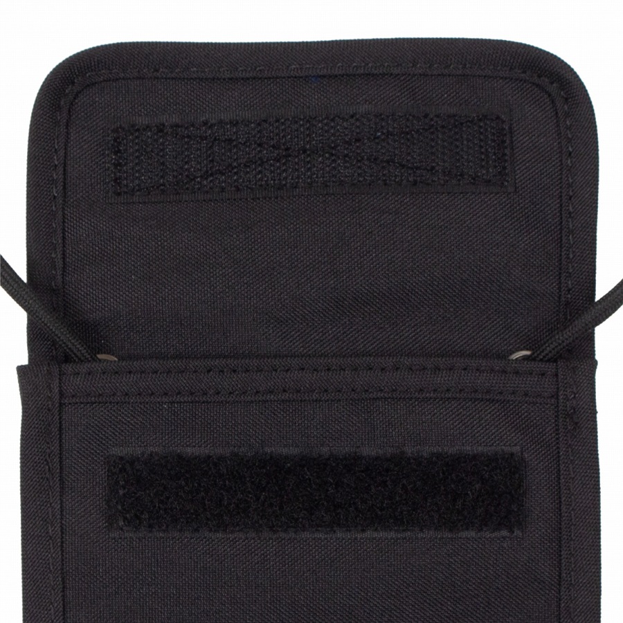ACAPULCO GOLD : BLACK LABEL LOGO RECYCLED PHONE BAG
