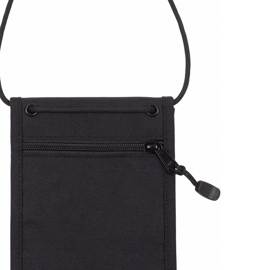 ACAPULCO GOLD : BLACK LABEL LOGO RECYCLED PHONE BAG
