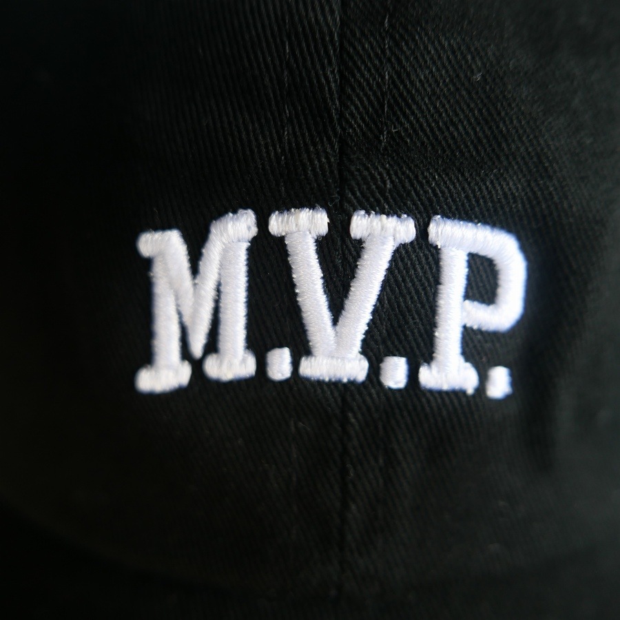 M.V.P. : Embroidery M.V.P. Logo 6P Dad Cap