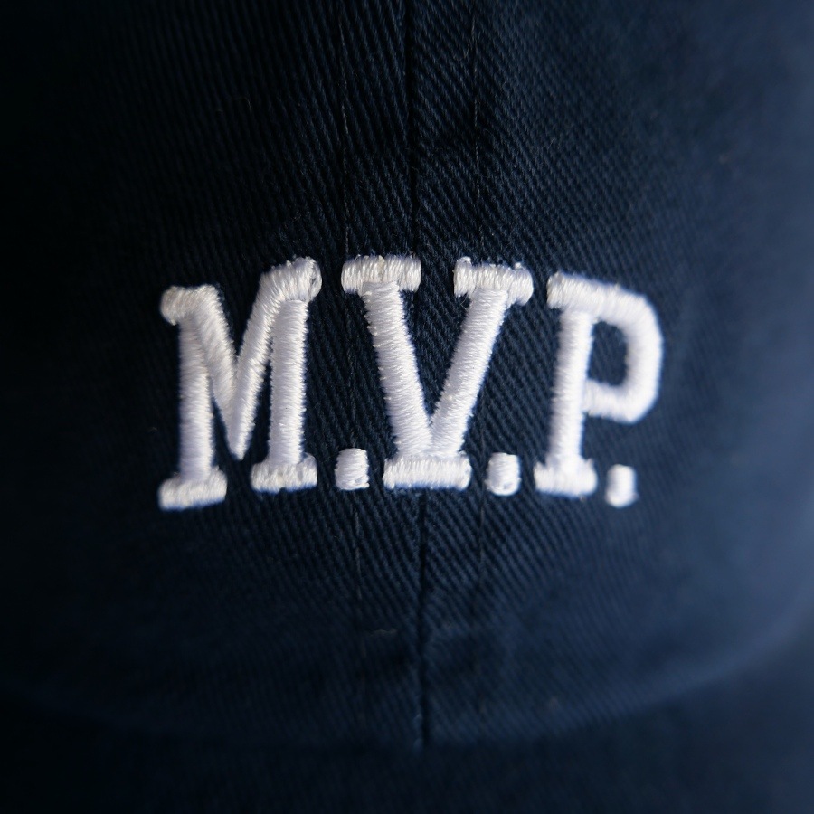 M.V.P. : Embroidery M.V.P. Logo 6P Dad Cap