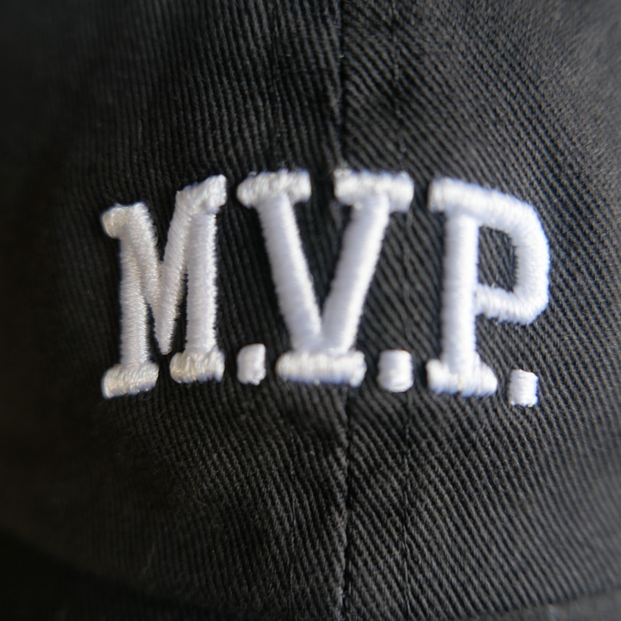 M.V.P. : Embroidery M.V.P. Logo 6P Dad Cap