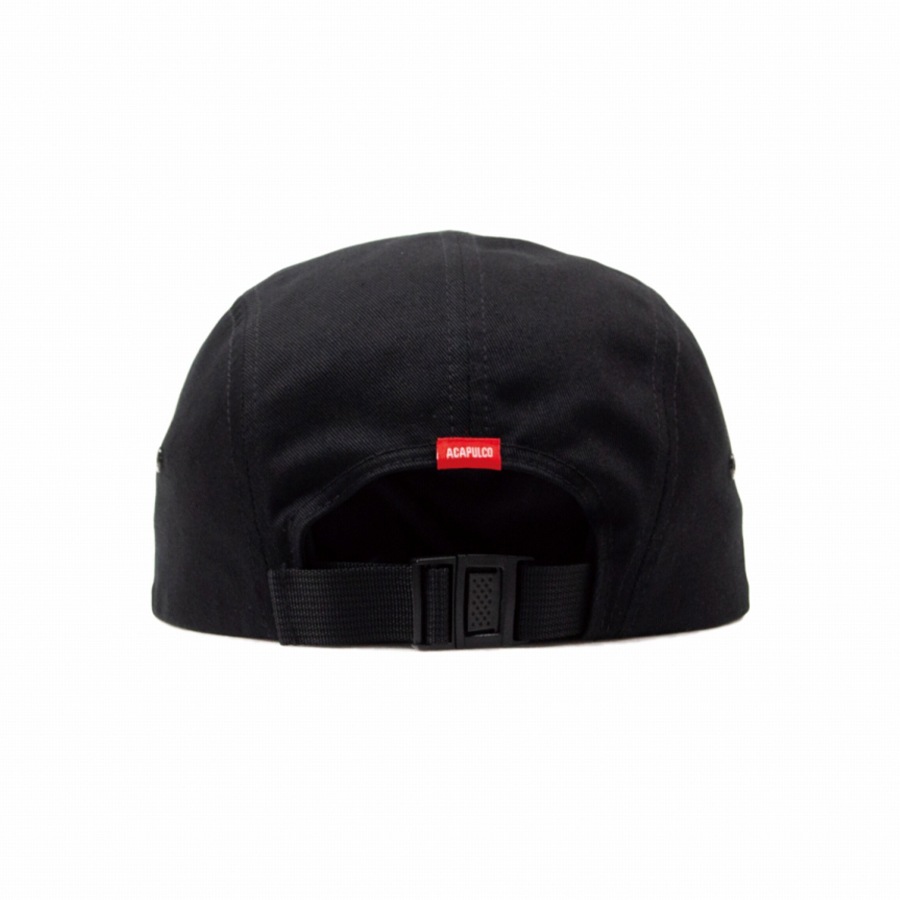 ACAPULCO GOLD : BLACK LABEL LOGO CAMP CAP