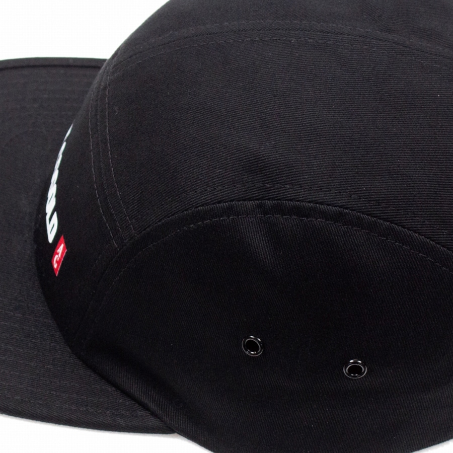 ACAPULCO GOLD : BLACK LABEL LOGO CAMP CAP