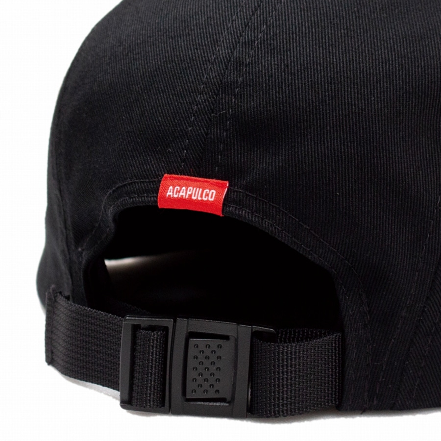 ACAPULCO GOLD : BLACK LABEL LOGO CAMP CAP