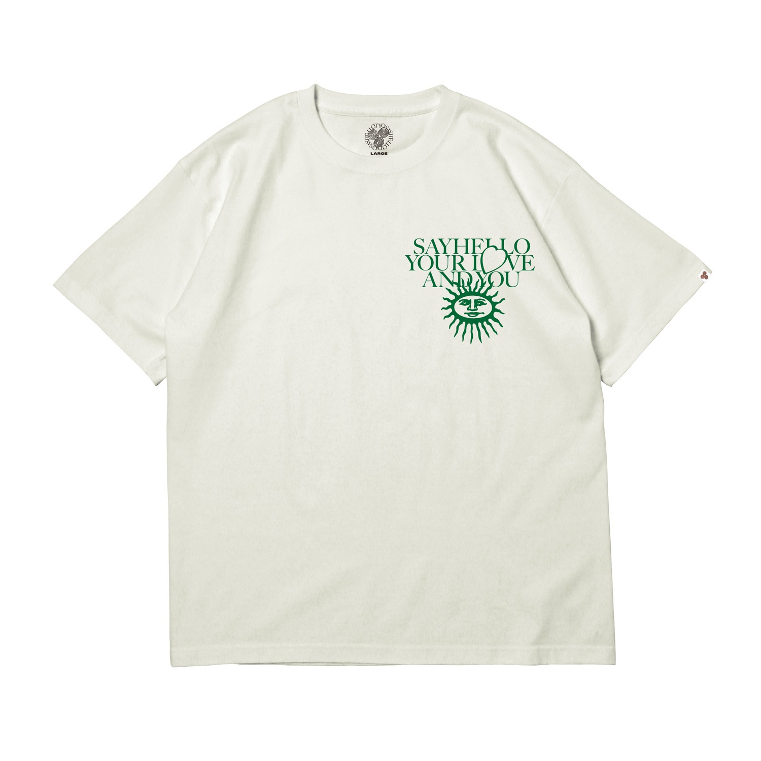 SAYHELLO : Pigment Sun Rise Tee
