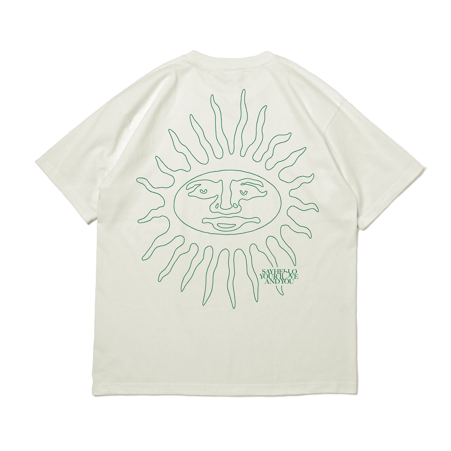 SAYHELLO : Pigment Sun Rise Tee