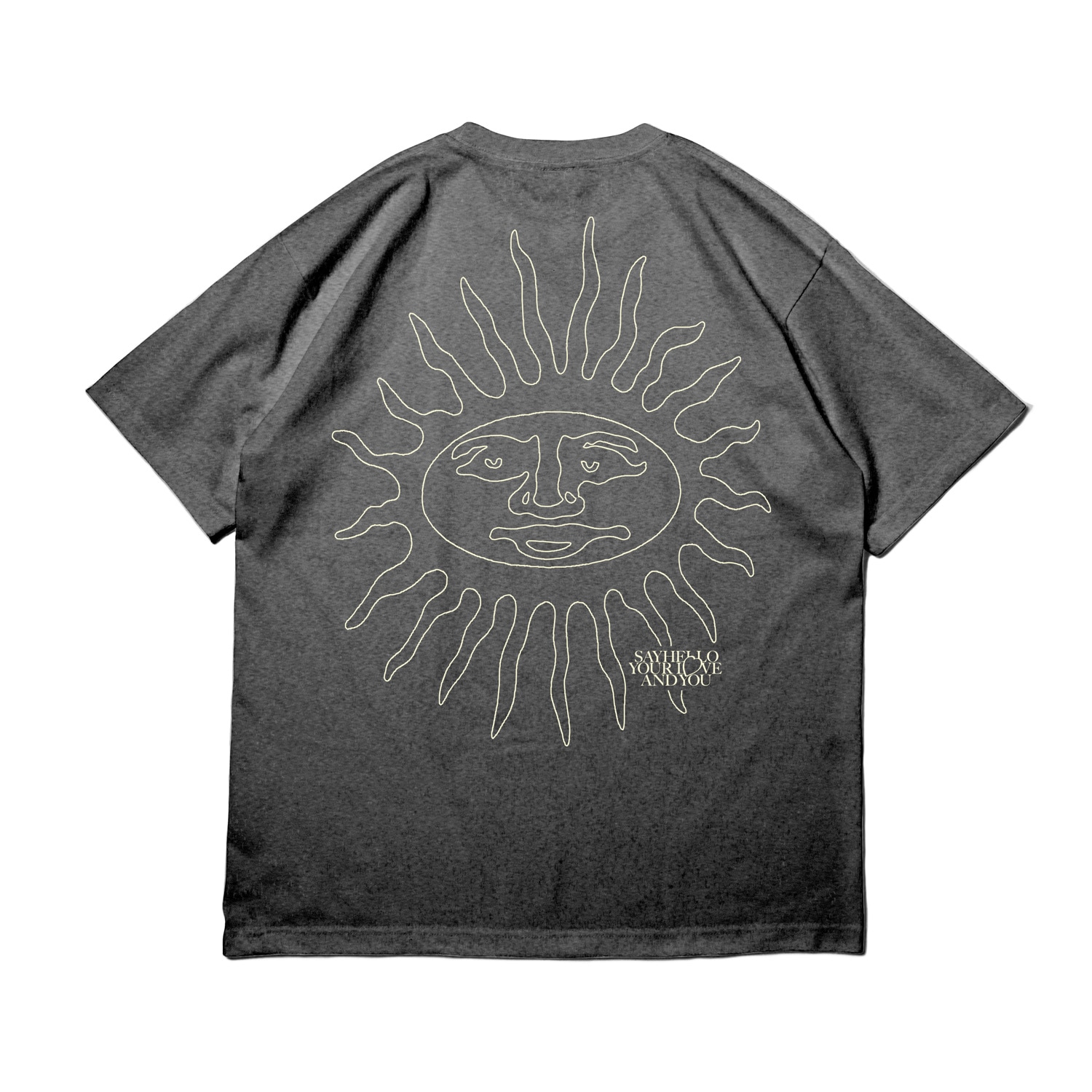 SAYHELLO : Pigment Sun Rise Tee