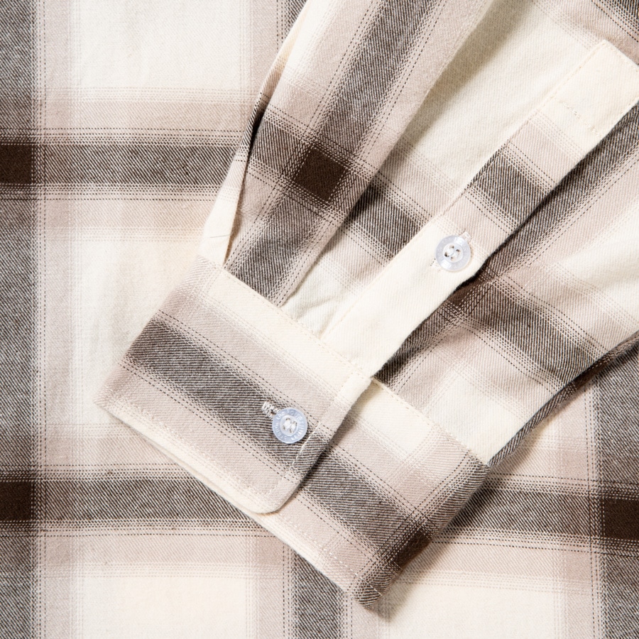 430 : L/S OMBRE CHECK SHIRT