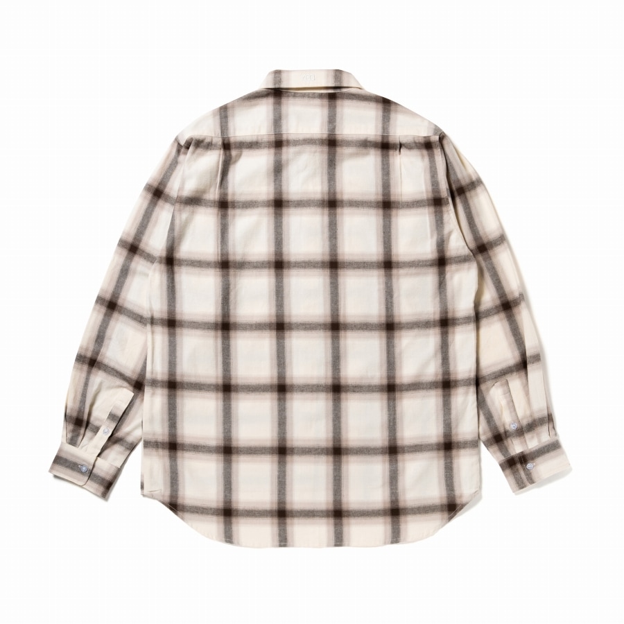 430 : L/S OMBRE CHECK SHIRT