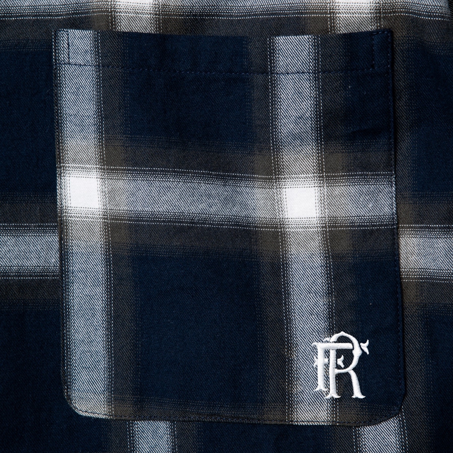 430 : L/S OMBRE CHECK SHIRT
