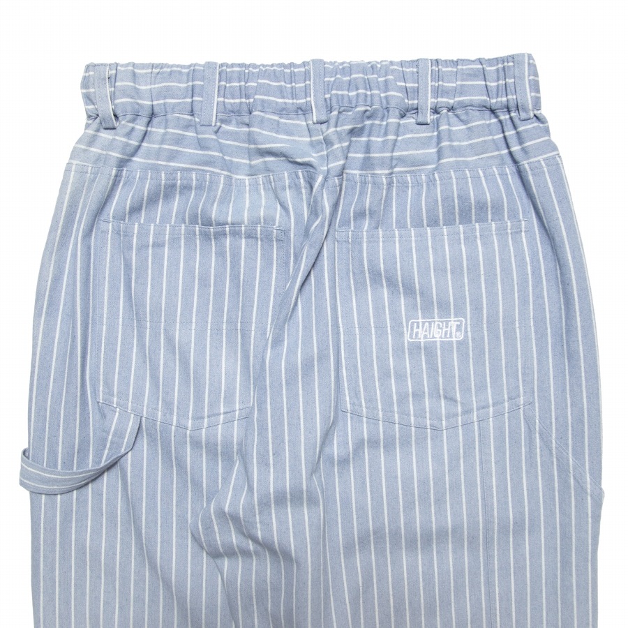 HAIGHT : STRIPE DENIM PAINTER PANTS
