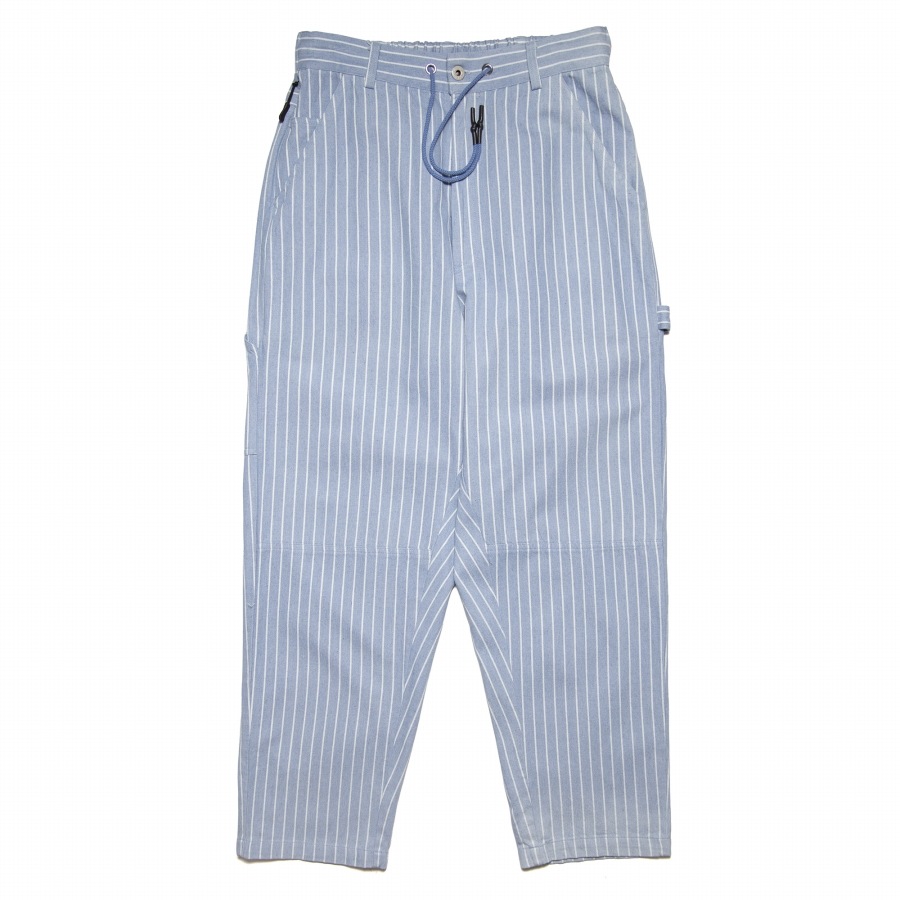 HAIGHT : STRIPE DENIM PAINTER PANTS