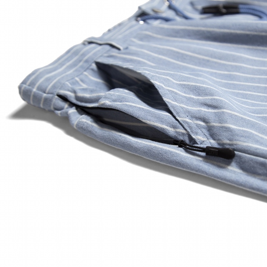 HAIGHT : STRIPE DENIM PAINTER PANTS