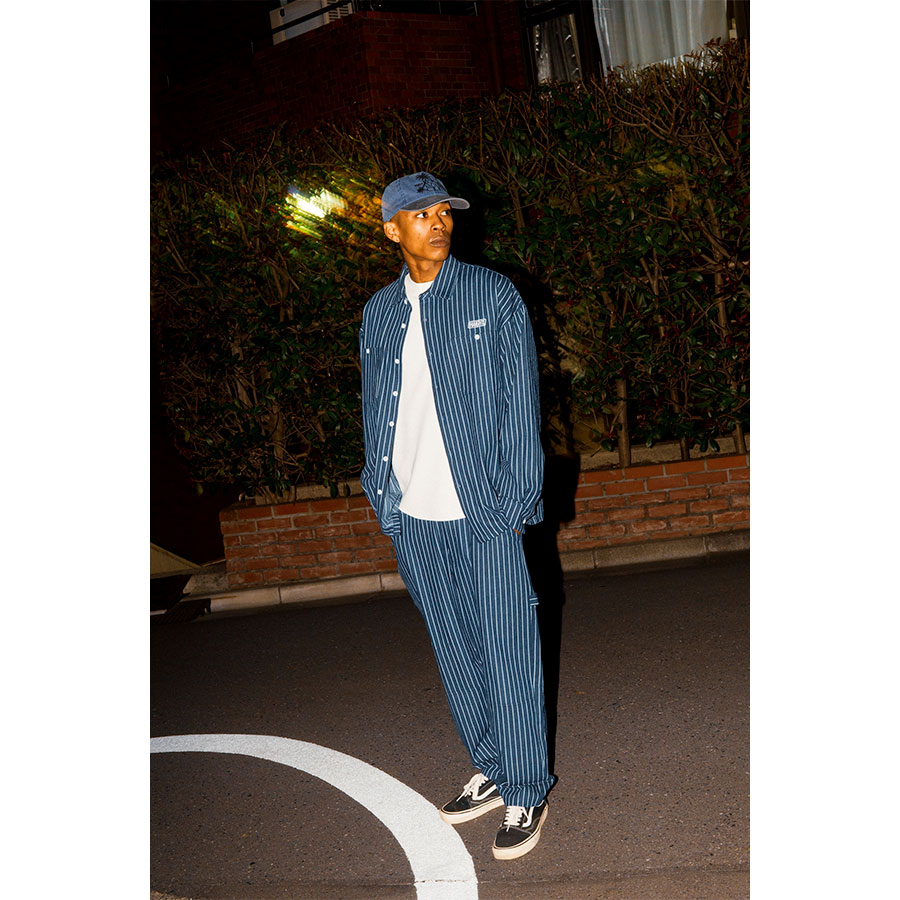 HAIGHT : STRIPE DENIM SHIRT