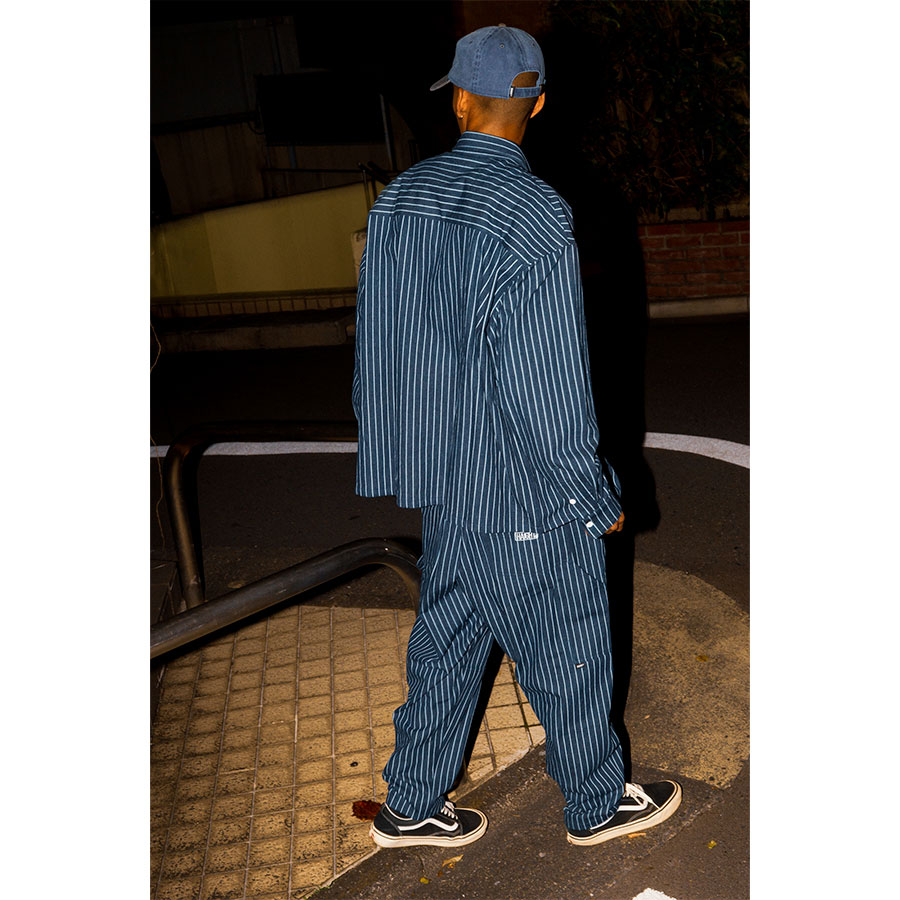 HAIGHT : STRIPE DENIM SHIRT