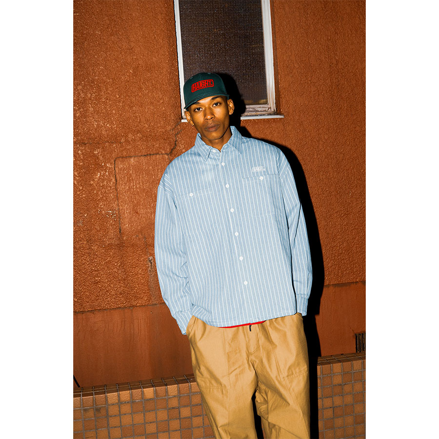 HAIGHT : STRIPE DENIM SHIRT