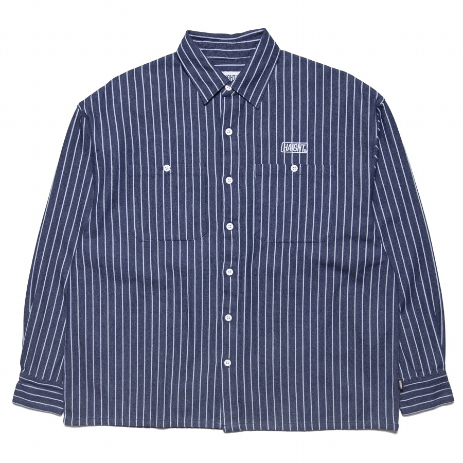 HAIGHT : STRIPE DENIM SHIRT