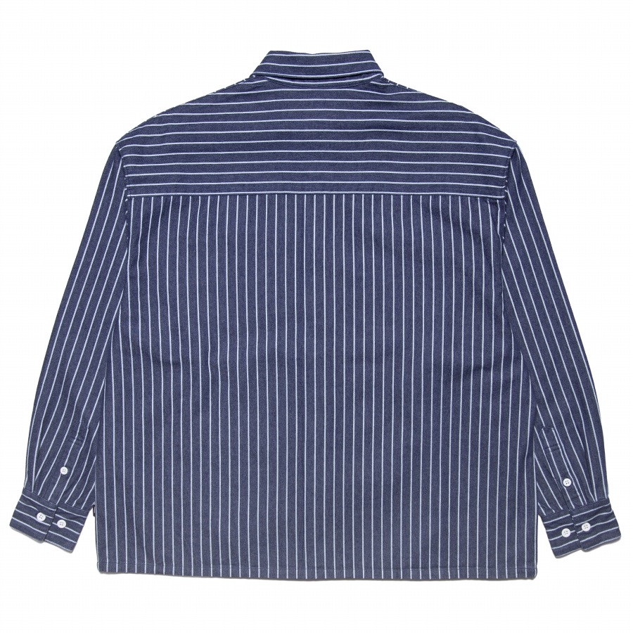 HAIGHT : STRIPE DENIM SHIRT