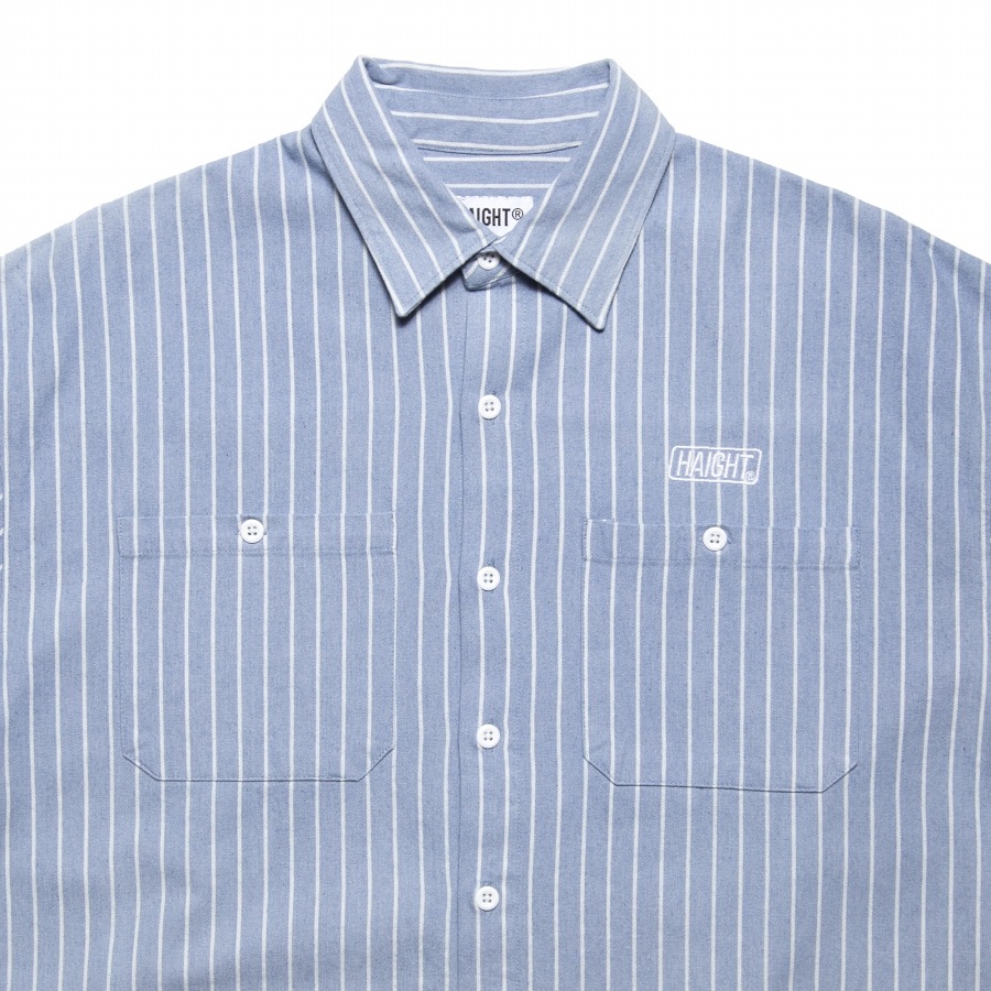 HAIGHT : STRIPE DENIM SHIRT