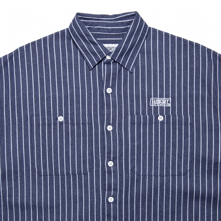 HAIGHT : STRIPE DENIM SHIRT