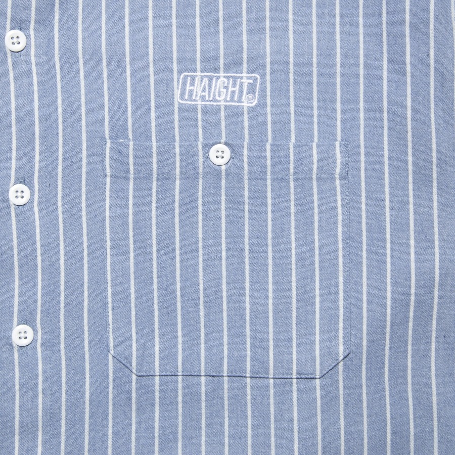 HAIGHT : STRIPE DENIM SHIRT