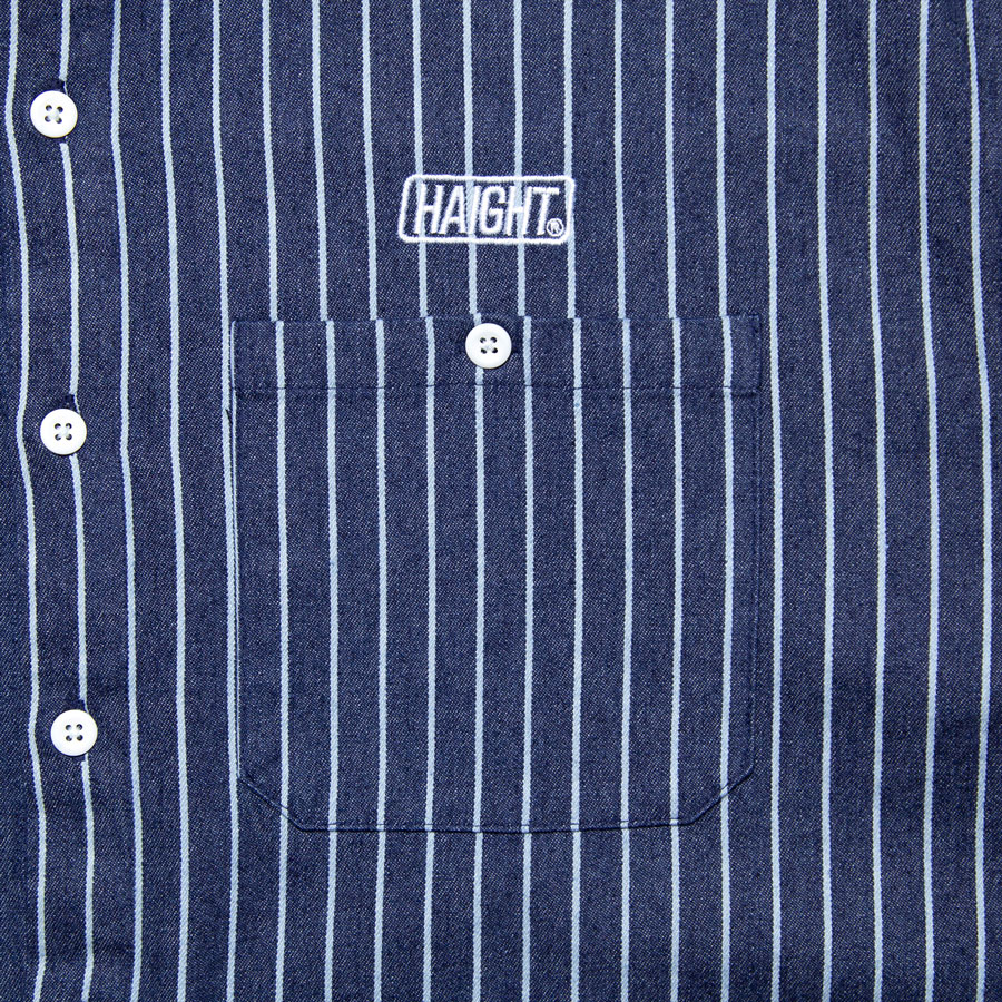 HAIGHT : STRIPE DENIM SHIRT