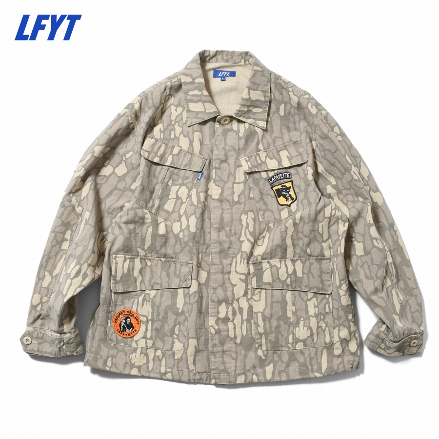 LFYT : WASHED RIPSTOP FIELD SHIRT