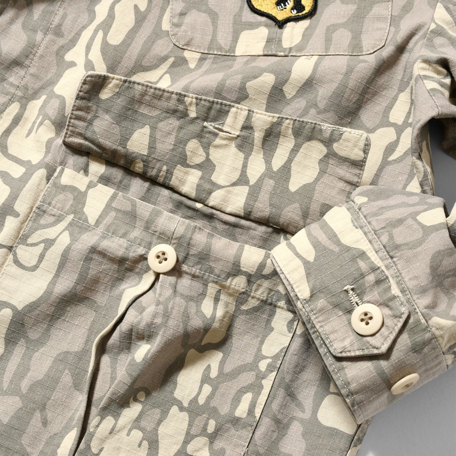 LFYT : WASHED RIPSTOP FIELD SHIRT