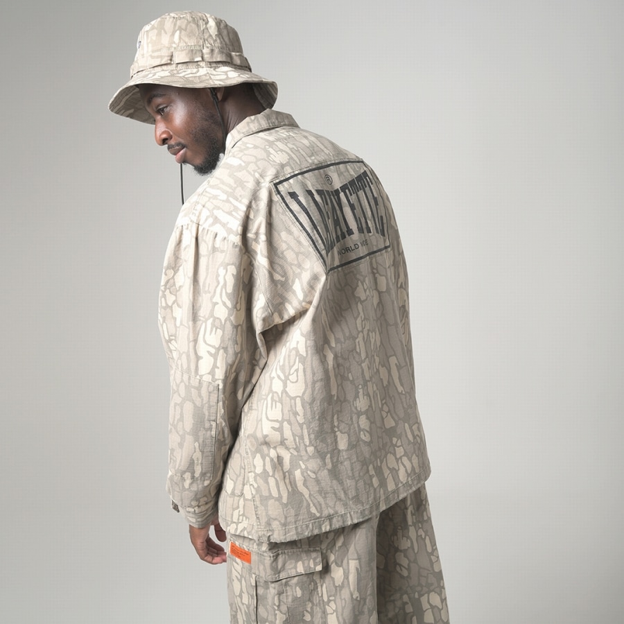 LFYT : WASHED RIPSTOP FIELD SHIRT