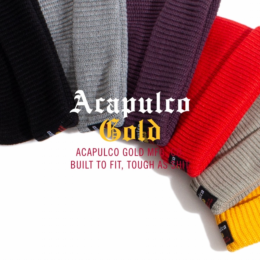 ACAPULCO GOLD : FISHERMAN BEANIE