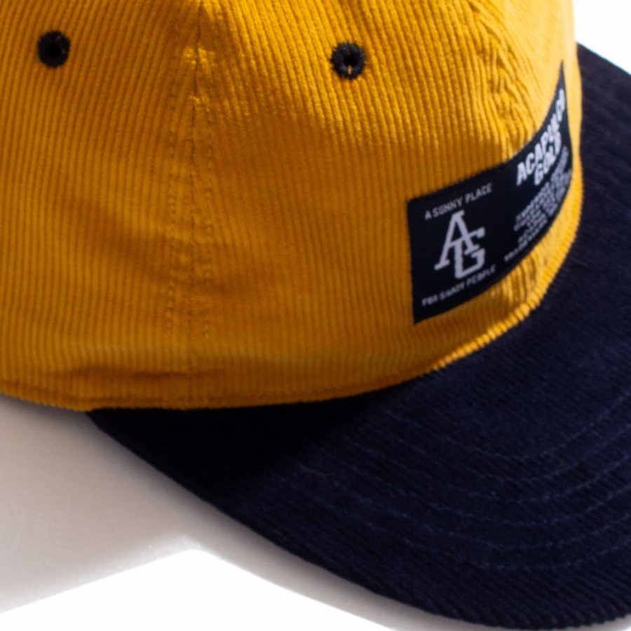 ACAPULCO GOLD :  TWO-TONE CORD 6 PANEL CAP