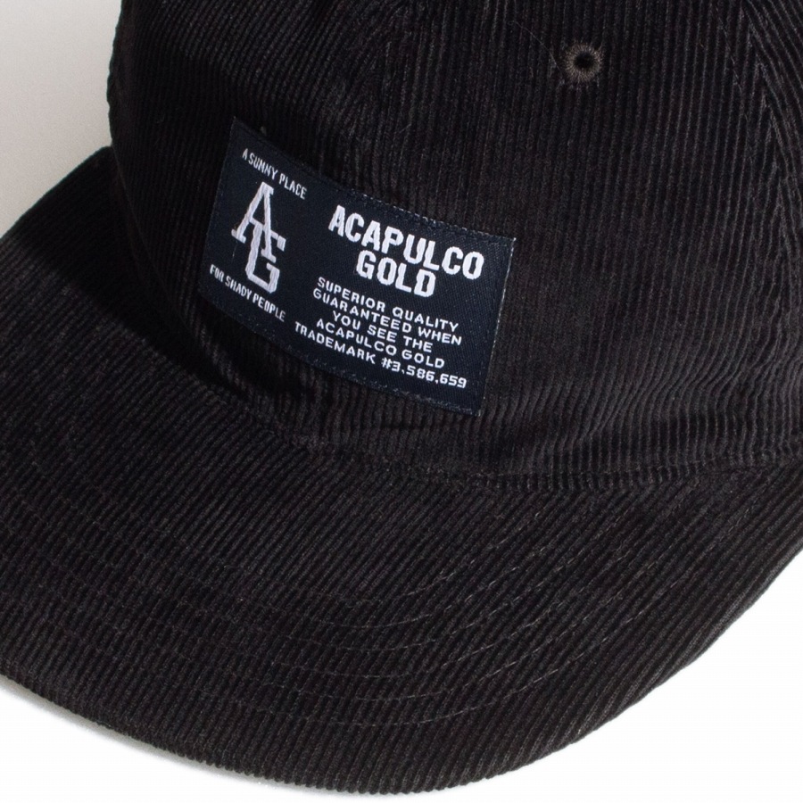 ACAPULCO GOLD :  TWO-TONE CORD 6 PANEL CAP