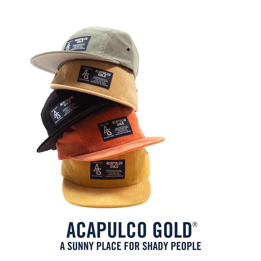 ACAPULCO GOLD : CORDUROY CAMP CAP