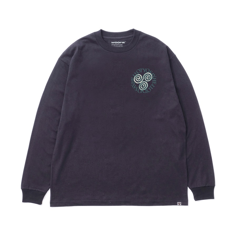 SAYHELLO : Pigment Slap Logo Tee