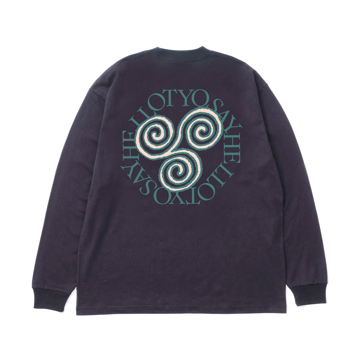 SAYHELLO : Pigment Slap Logo Tee