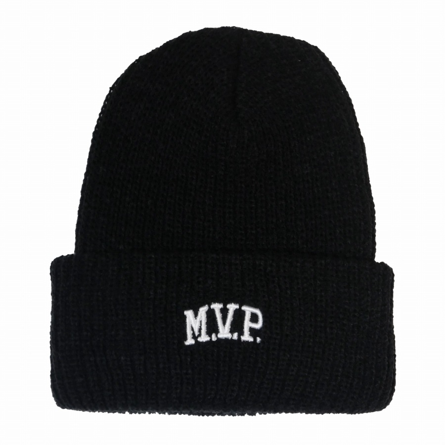 M.V.P. : Embroidery M.V.P. Logo Knit Cap