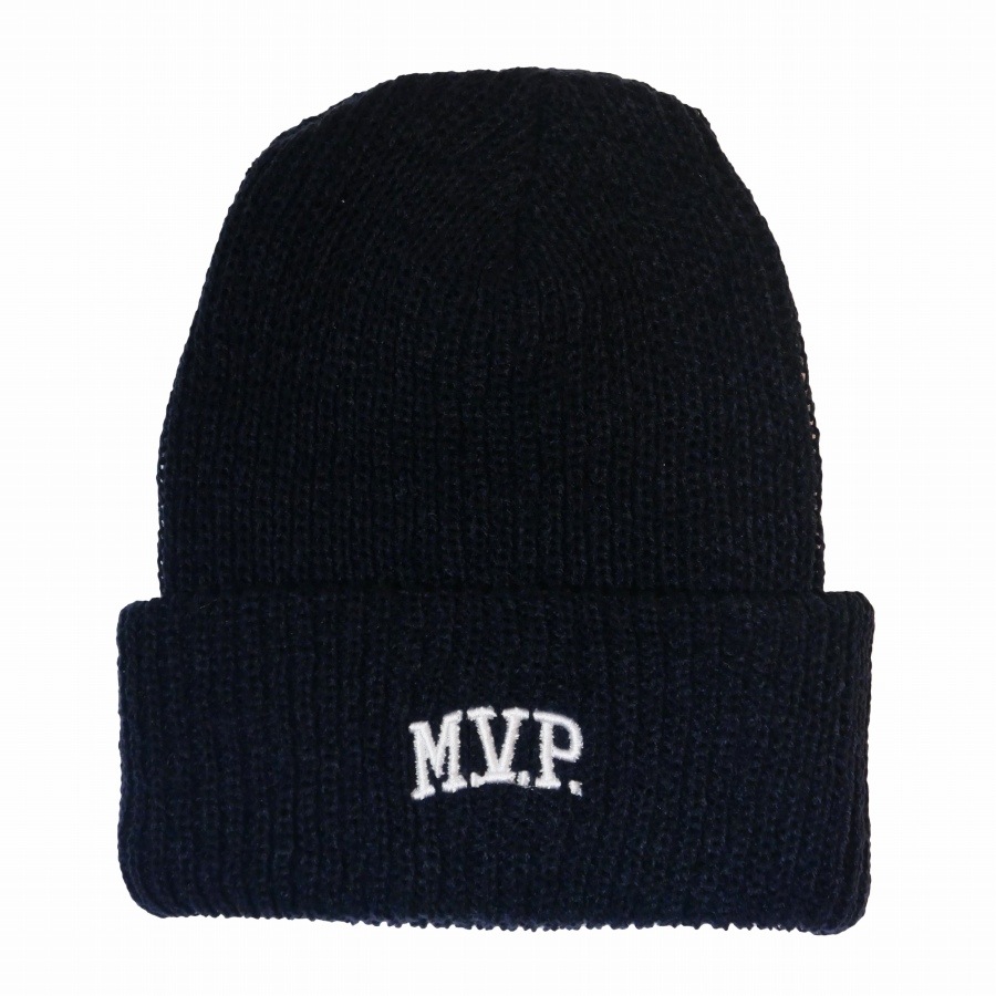 M.V.P. : Embroidery M.V.P. Logo Knit Cap