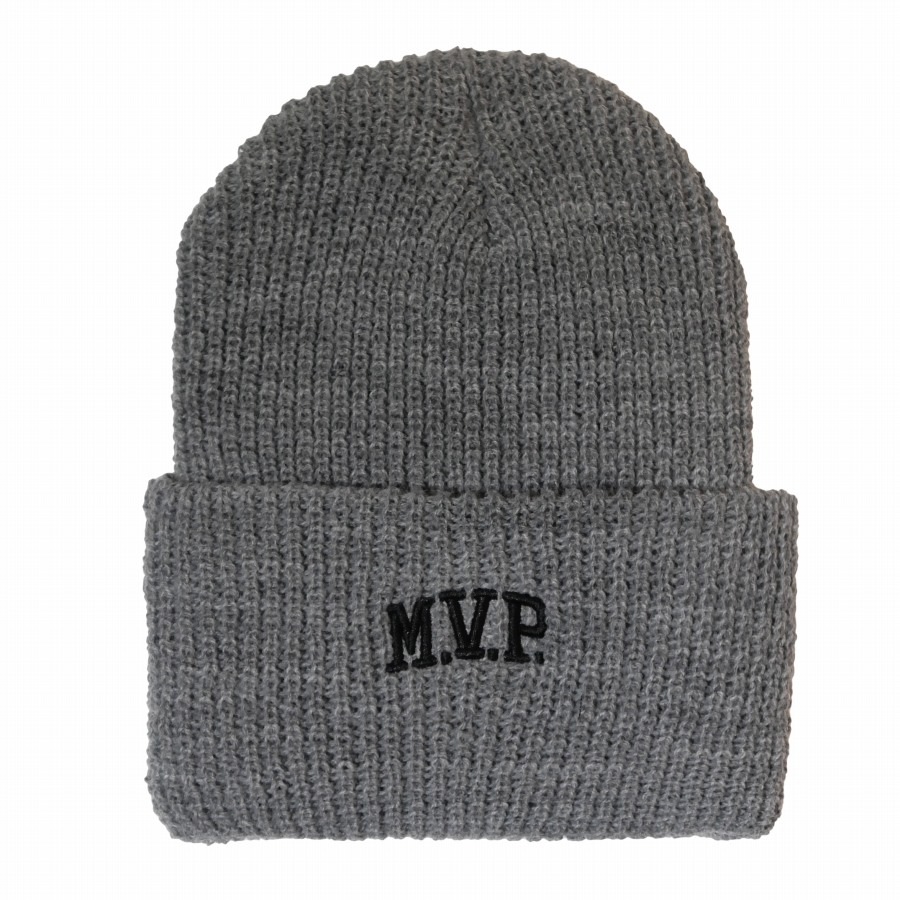 M.V.P. : Embroidery M.V.P. Logo Knit Cap