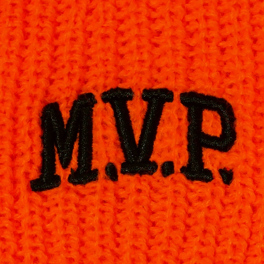 M.V.P. : Embroidery M.V.P. Logo Knit Cap