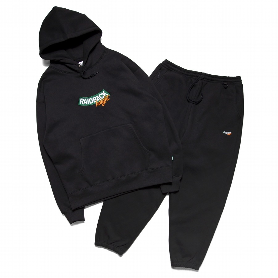 HAIGHT : RAIDBACK ARCH LOGO SWEAT PANTS