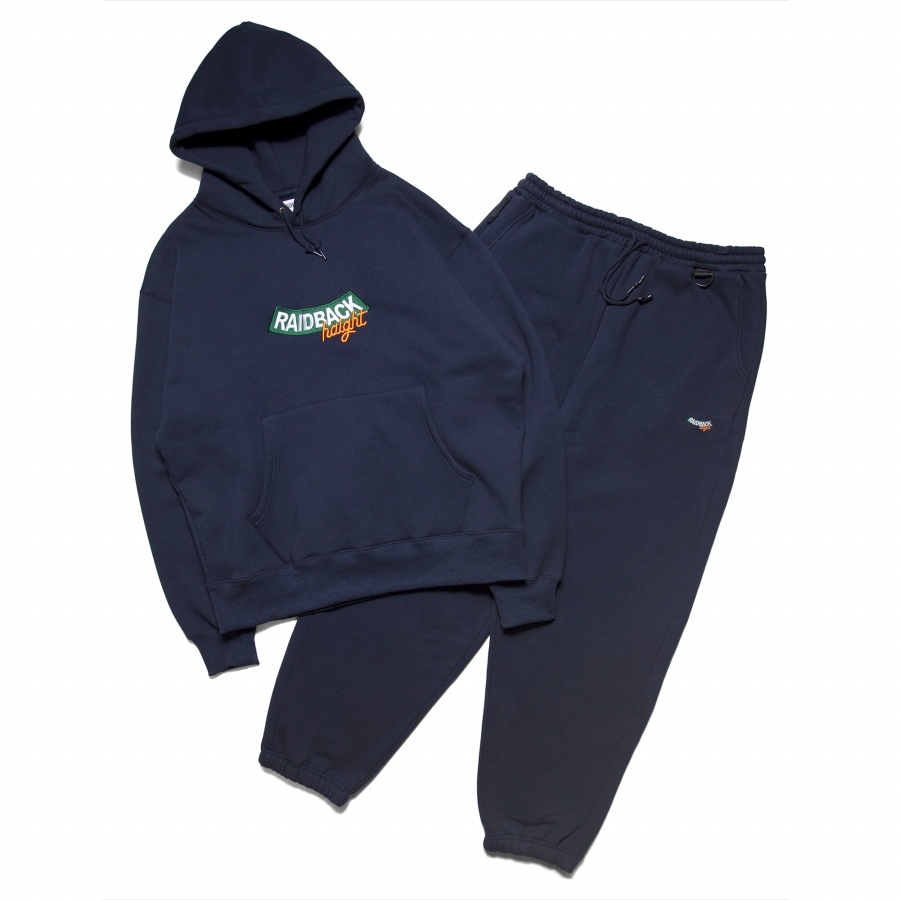 HAIGHT : RAIDBACK ARCH LOGO SWEAT PANTS